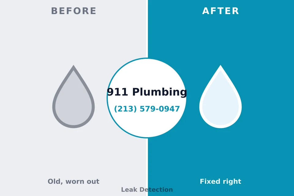 Before and after: plumbing repair El Valle de Arroyo Seco, NM